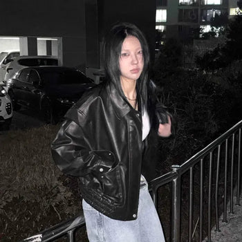 Studded Leather Rider Jacket