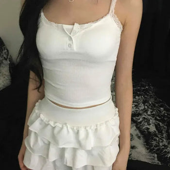 Basic Cotton Sleeveless Cap
