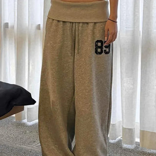 89 Numbering Vintage Wide Training Pants