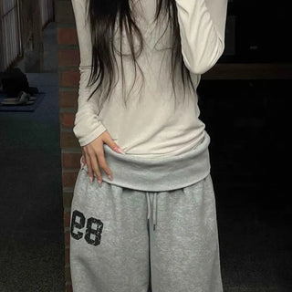 89 Numbering Vintage Wide Training Pants