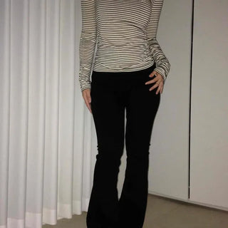 Long Flare Bootcut Denim Long Pants