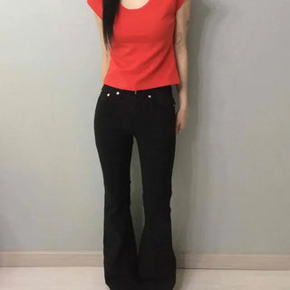 Slim Fit Plain Cap Sleeve Daily Short Sleeve T-shirt
