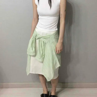 A-line Casual Daily Midi Skirt