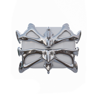 Bright Silver Bone Butterfly AirPodsPro1/2 protective cover