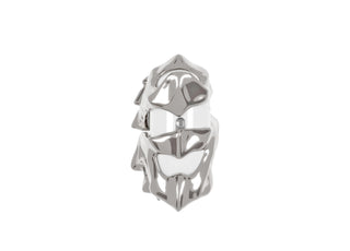 Bright Silver Bone Butterfly AirPodsPro1/2 protective cover