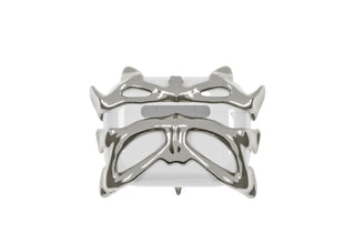 Bright Silver Bone Butterfly AirPodsPro1/2 protective cover