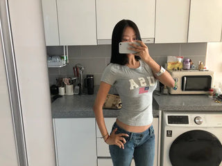 [3 colors] USA T-shirt