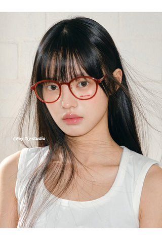 red round glasses