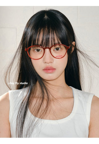 red round glasses