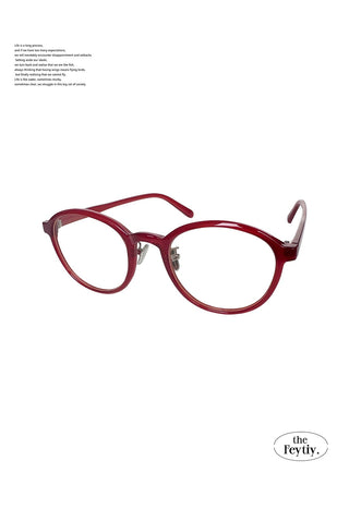 red round glasses
