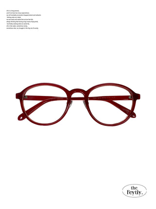 red round glasses