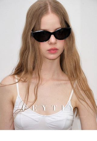 small cat-eye sunglasses