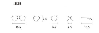 gold round glasses