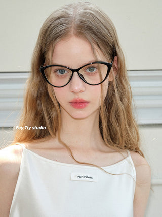 cat-eye optical glasses