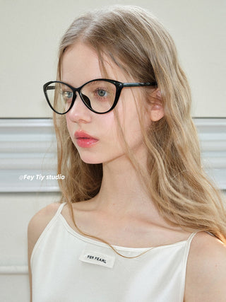 cat-eye optical glasses
