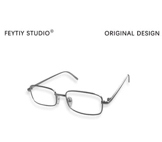 silver rectangular glasses