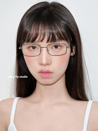 diamond silver glasses