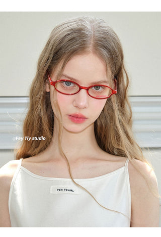 red round glasses
