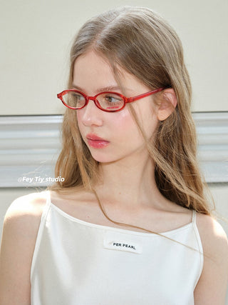 red round glasses