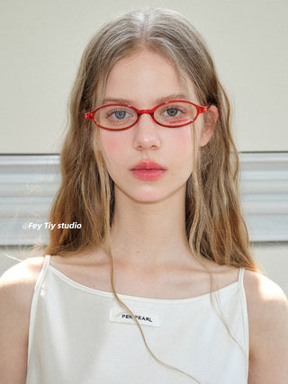 red round glasses