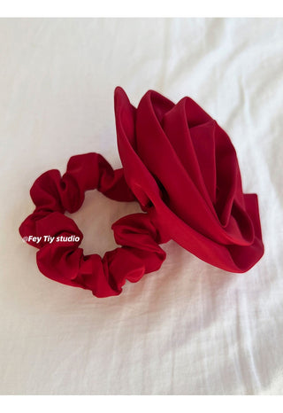 red rose hairband