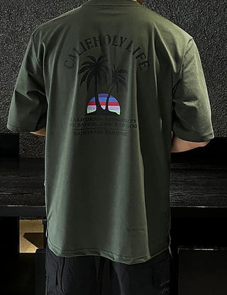 CALIF Printed Oversized Short Sleeve T-shirt (4 colors)