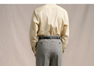 [CULTUM] Heavyweight Wool Double Pleat Trousers