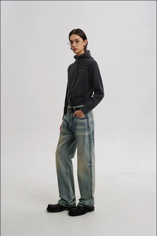 [MASONPRINCE] Distressed Denim Pants