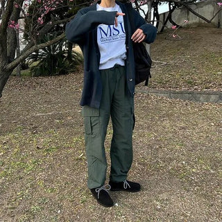 Loose-fit cardigan