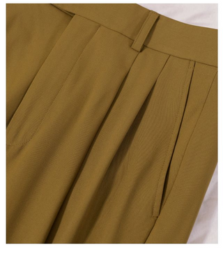 [CULTUM] Washable Relaxed Bamboo Trousers