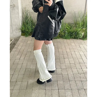 Wide leg warmers