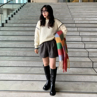 Line Point Knit
