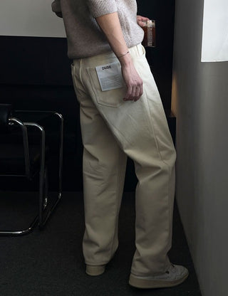 Routine Brushed Cotton Wide Pants (4 colors)