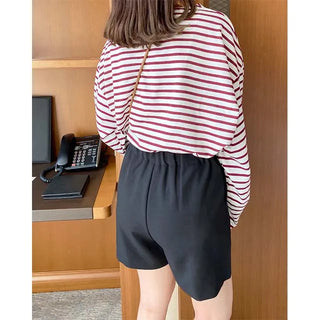 brit stripe boxy T