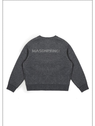 MASONPRINCE Button-Up Cardigan