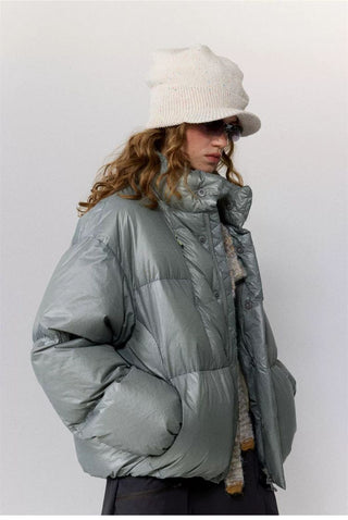 [Monterest] 800FP Duck Down Stand Collar Puffer Jacket