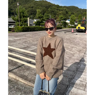 Star pattern sweater