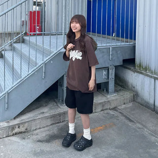 Belly Up Loose Fit T-Shirt