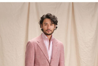 [CULTUM] Houndstooth Suit Jacket