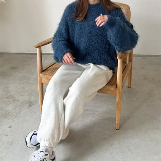 Brushed round knit