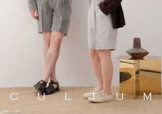 [CULTUM] Linen Half Placket Shirt