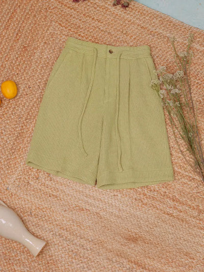 [CULTUM] Knit Drawstring Shorts