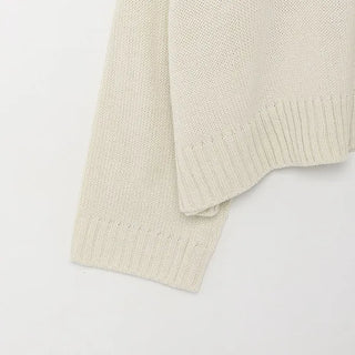 Button-up round knit