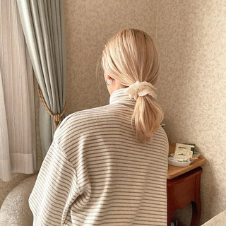 Shirring scrunchie