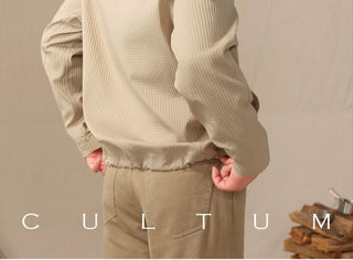 [CULTUM] Water-resistant Waffle Hooded Jacket