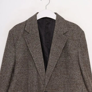 Checked blazer jacket