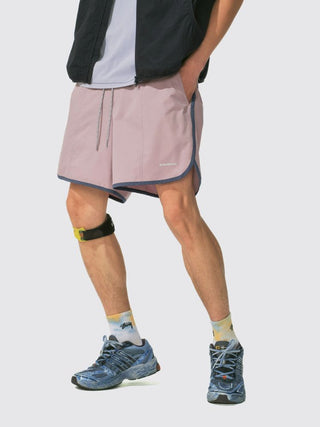 [Monterest] Quick-Dry Contrast Trim Surf Shorts