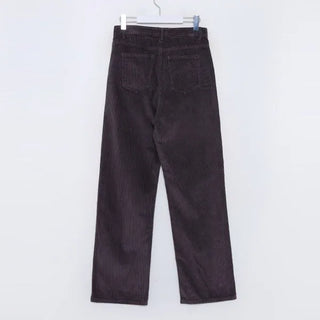 Straight corduroy pants