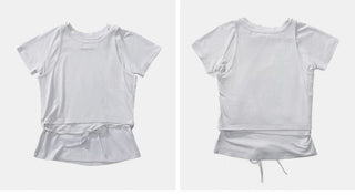 [Monterest] Slim Fit Tank & Tie-Front Tee Set