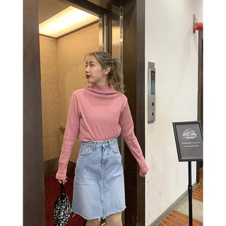 Basic denim skirt